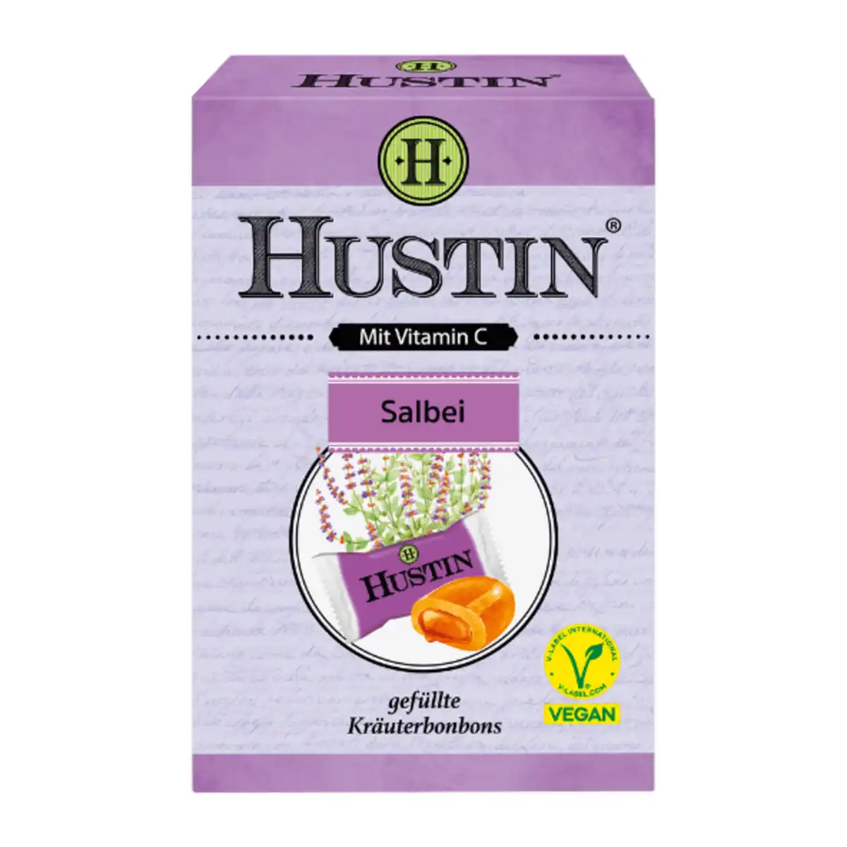 Bild 2 von HUSTIN Kräuterbonbons 100g