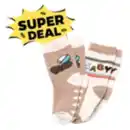 Bild 1 von 2 Paar Vollfrottee Babysocken mit ABS