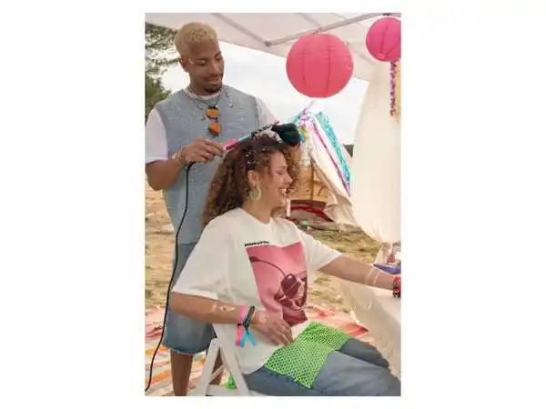 Bild 3 von SILVERCREST® PERSONAL CARE Lockenstab 10mm SML 10 A1 /SOML 10 A1 (pink/blau)