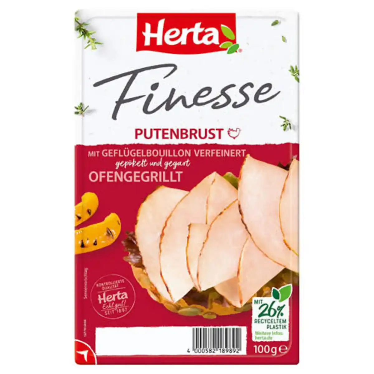 Bild 1 von HERTA Finesse 100 g, Pute gegrillt