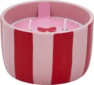 RUBIN LICHT RubinL Keramikduftkerze Doppelstreifen,