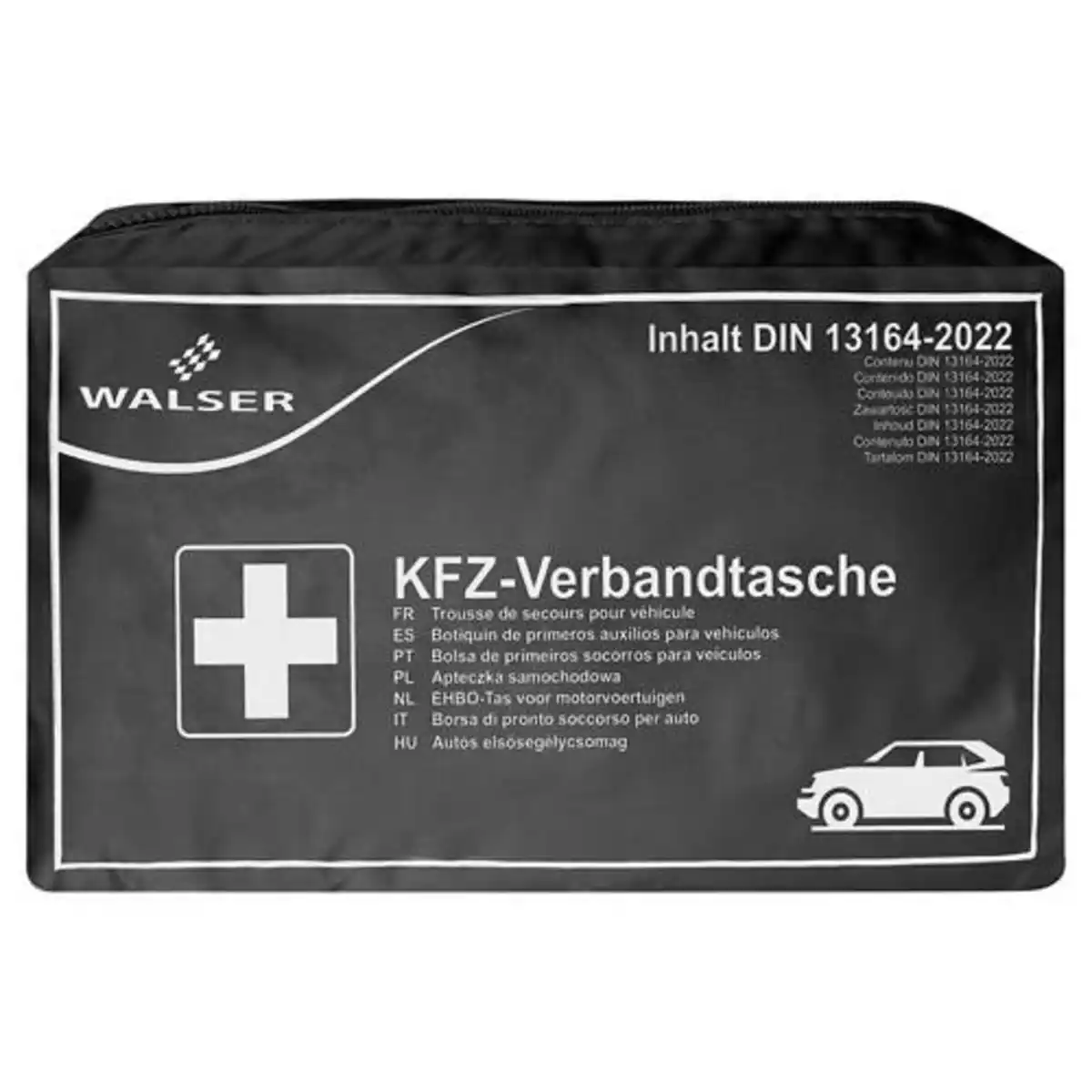 Bild 1 von WALSER KFZ Verbandstasche, schwarz