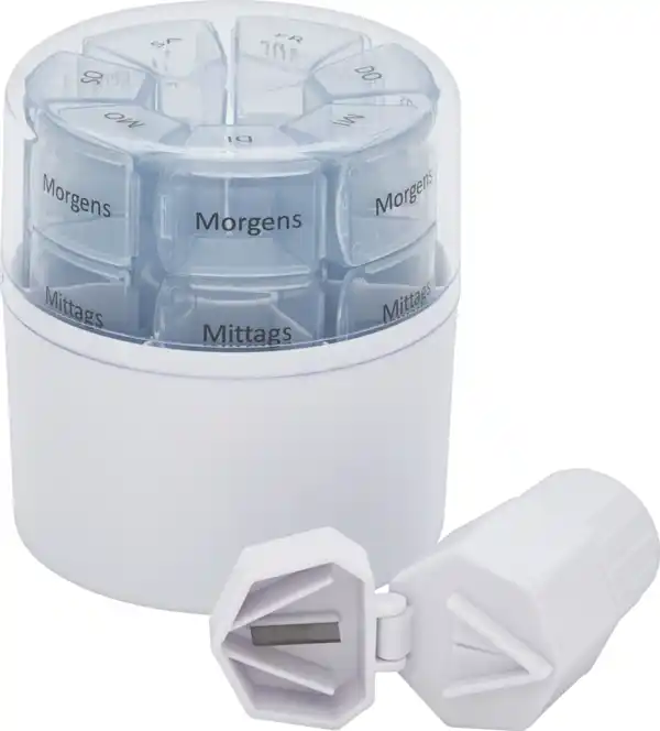 Bild 1 von IDEENWELT Pillendose inkl. Spalter und Mörser