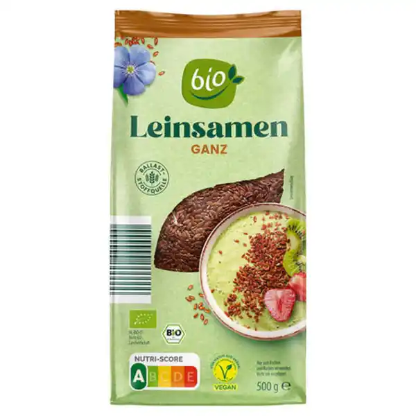 Bild 1 von Bio-Leinsamen 500 g, Leinsamen