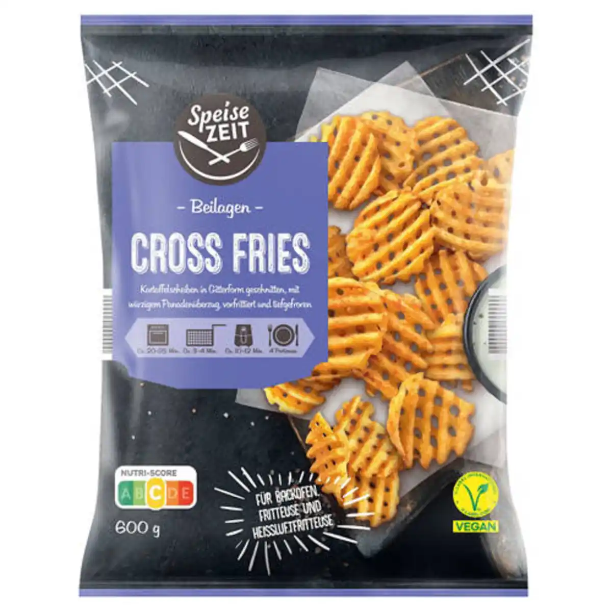 Bild 1 von SPEISEZEIT Cross Frites 600 g