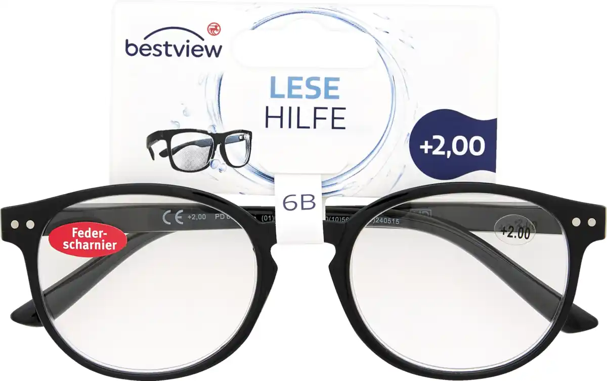Bild 1 von BestView Lesehilfe +2,0 DPT Modell 6B