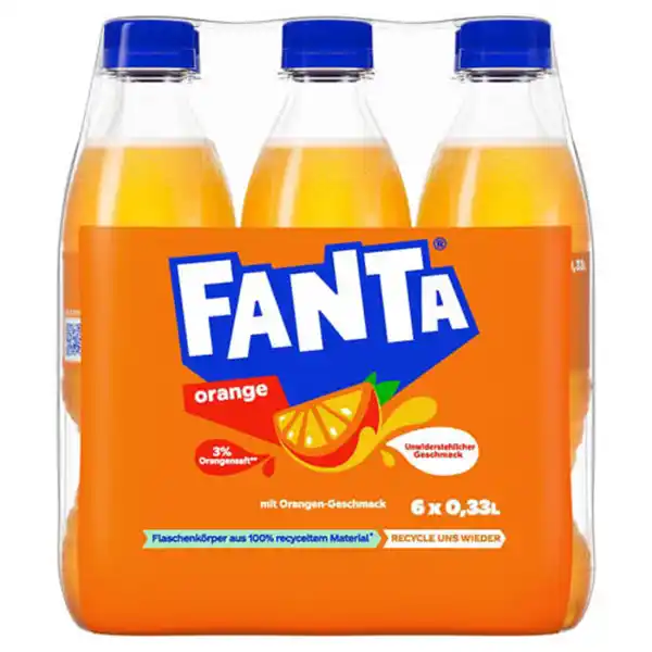Bild 1 von COCA-COLA Fanta 330 ml