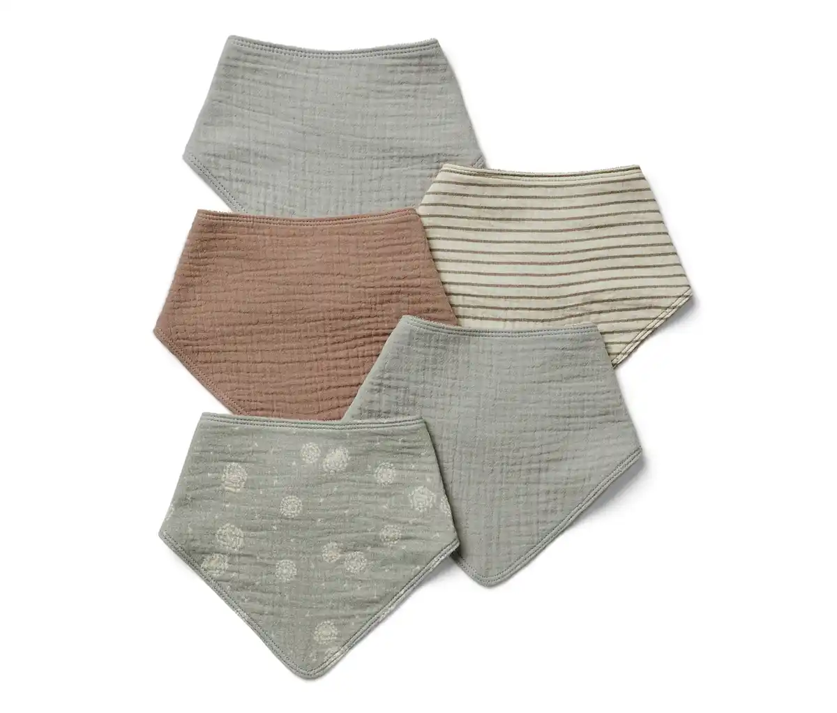 Bild 1 von 5 Baby-Musselin-Halstücher