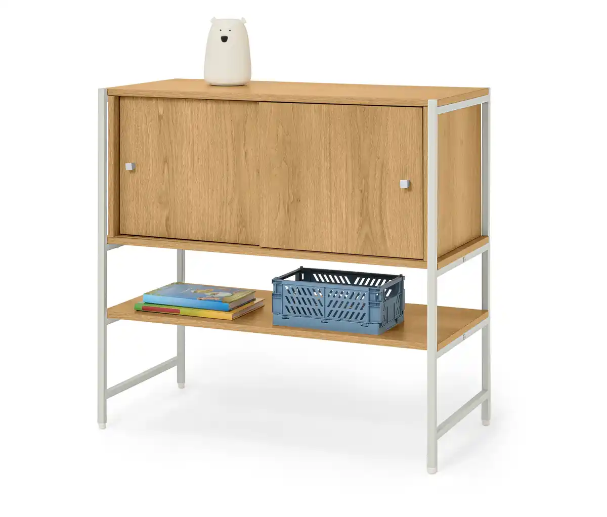 Bild 1 von Kindersideboard »GRADE« mit Schiebetüren, holzoptik