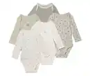 Bild 1 von 5 Baby-Bodys mit Mitwachsfunktion