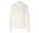 Bild 1 von Blusenshirt mit Stehkragen, cremeweiß