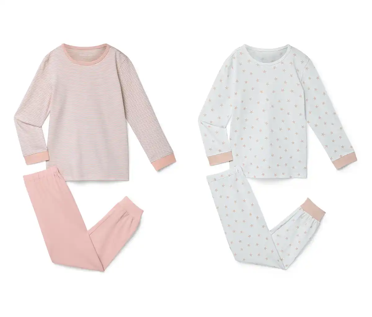 Bild 1 von 2 Kinder-Pyjamas, rosa