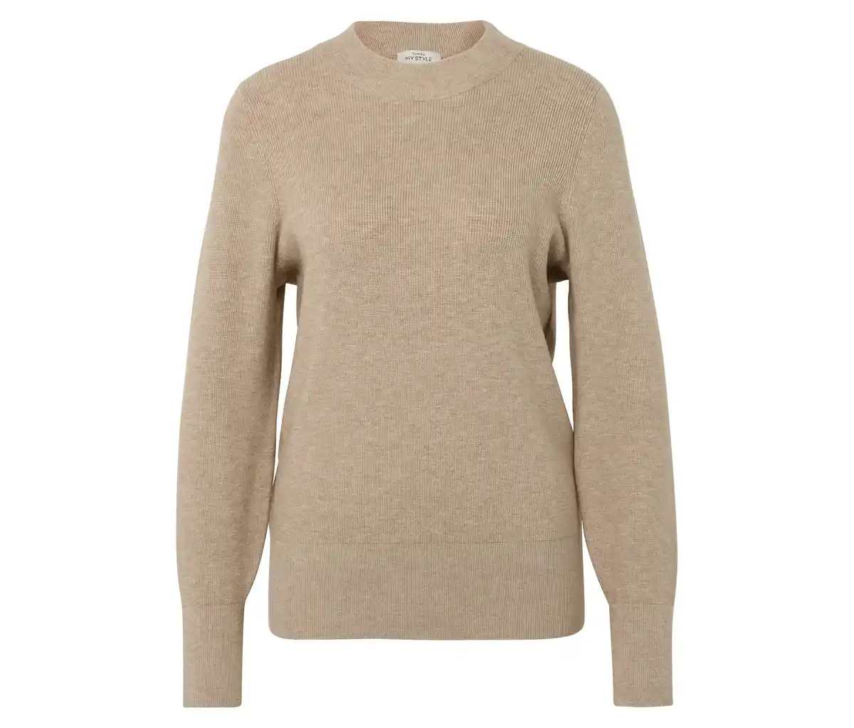 Bild 1 von Feinstrickpullover, beige meliert