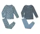 Bild 1 von 2 Kinder-Pyjamas, blau