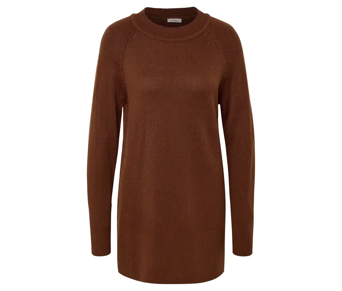 Bild 1 von Langer Strickpullover, cognac