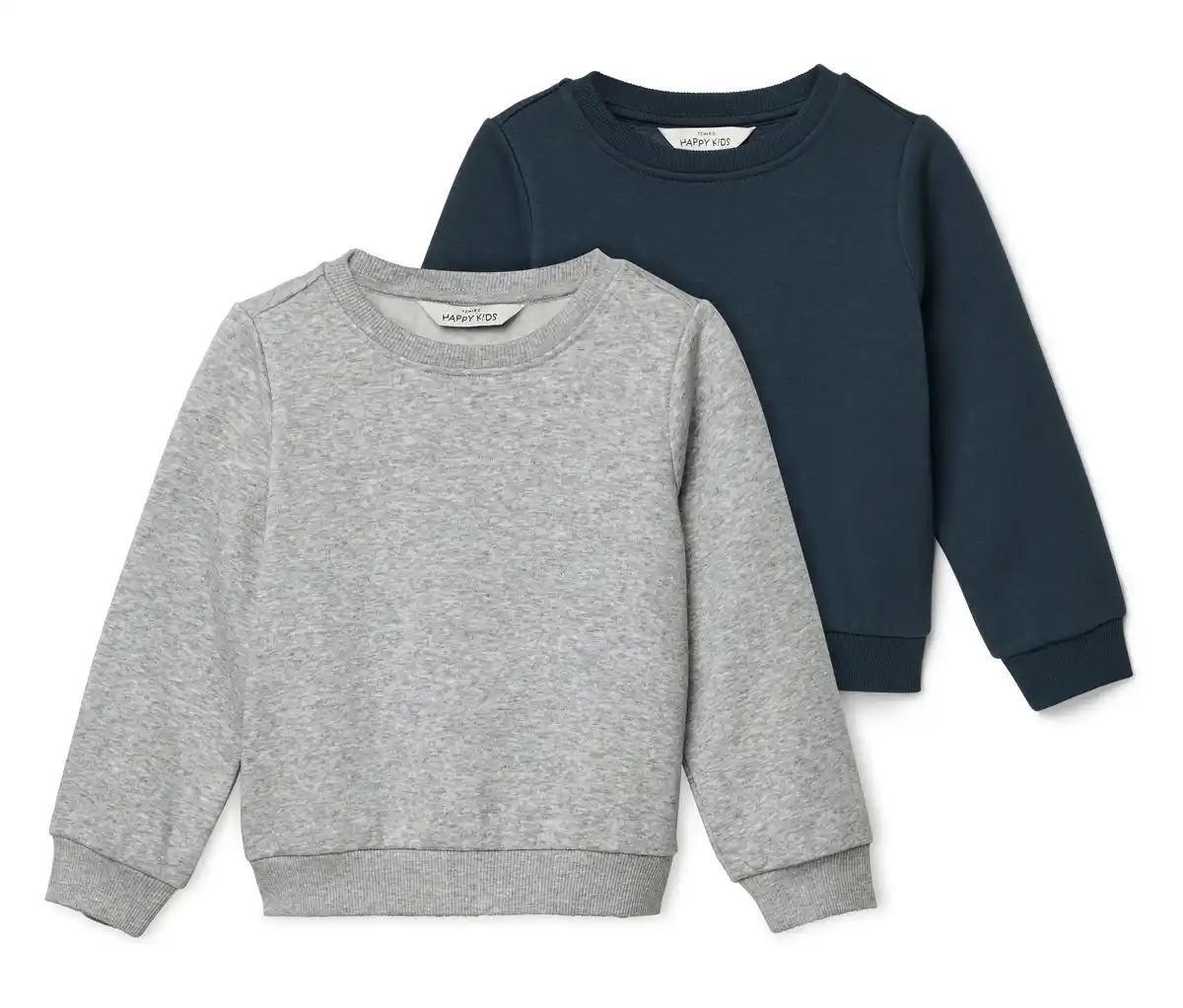 Bild 1 von 2 Kinder-Sweatshirts mit angerauter Innenseite, blau