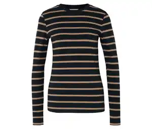 Gestreiftes Langarmshirt