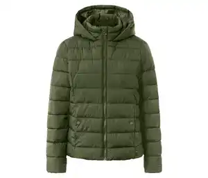 Steppjacke, dunkelgrün