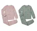 Bild 1 von 2 Kinder-Pyjama-Sets, mauve/grün