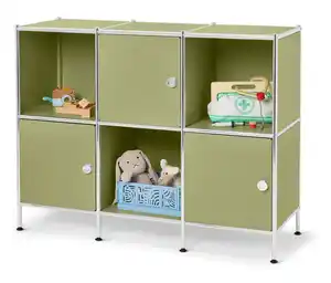 Sideboard Metall »CN3 Kids« mit 3 Türen, pistazie
