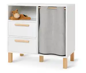 Kinderkommode »Leira« mit Schubladen und Kleiderstange
