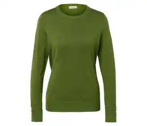 Feinstrickpullover, hellgrün