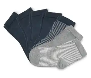 7 Paar Kinder-Socken, blau