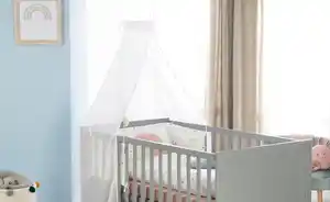 Roba Komplettbettset Sternenzauber grau