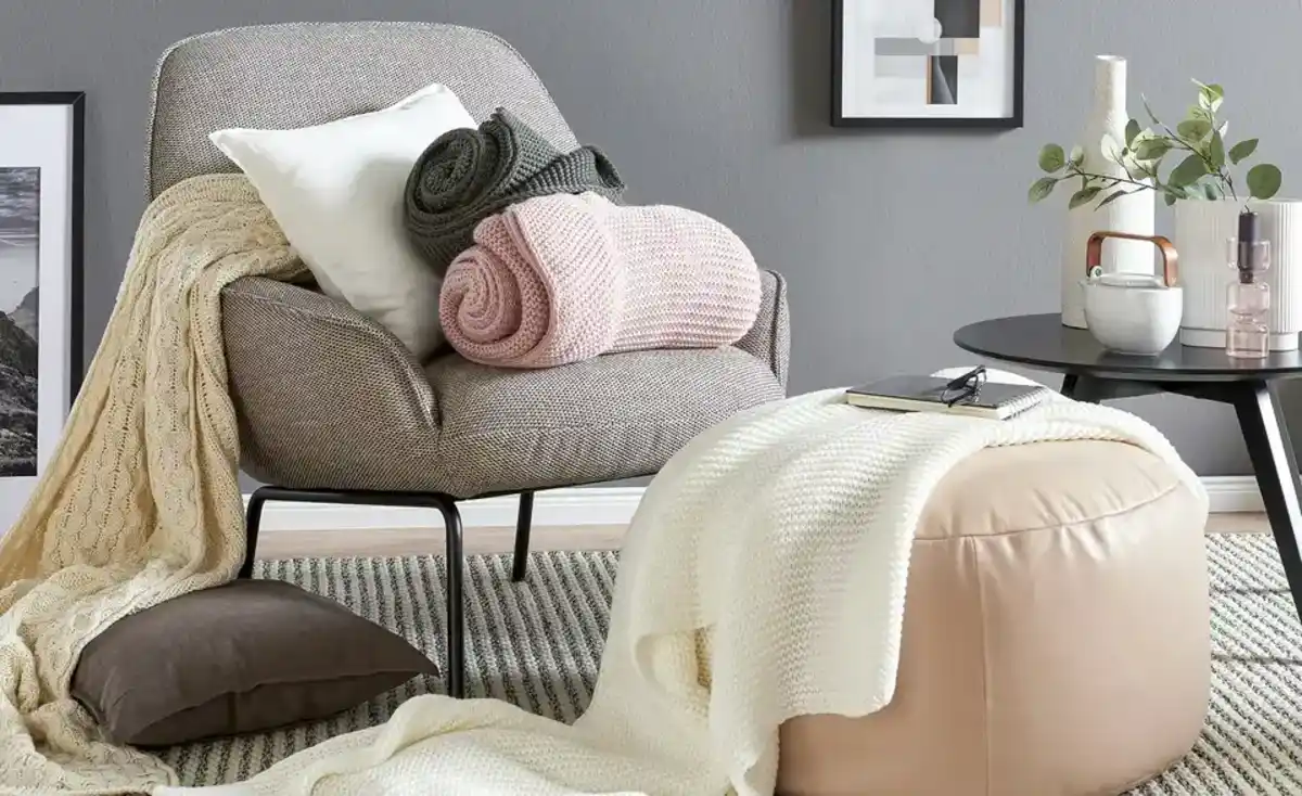 Bild 1 von HOME STORY Strick Plaid Svea