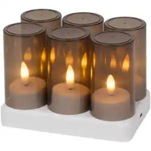 Aufladbare Teelichter