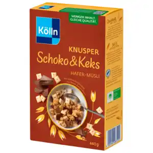Kölln Knusper Schoko & Keks Hafer-Müsli 440g