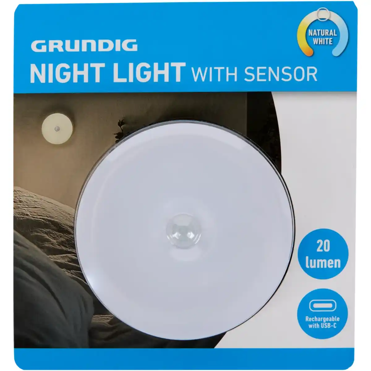 Bild 1 von Grundig Nachttischlampe mit Sensor