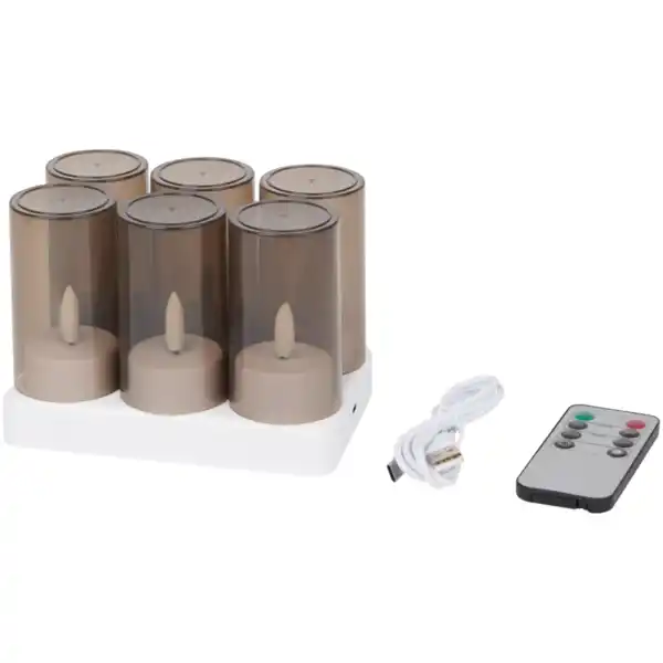 Bild 3 von Aufladbare Teelichter