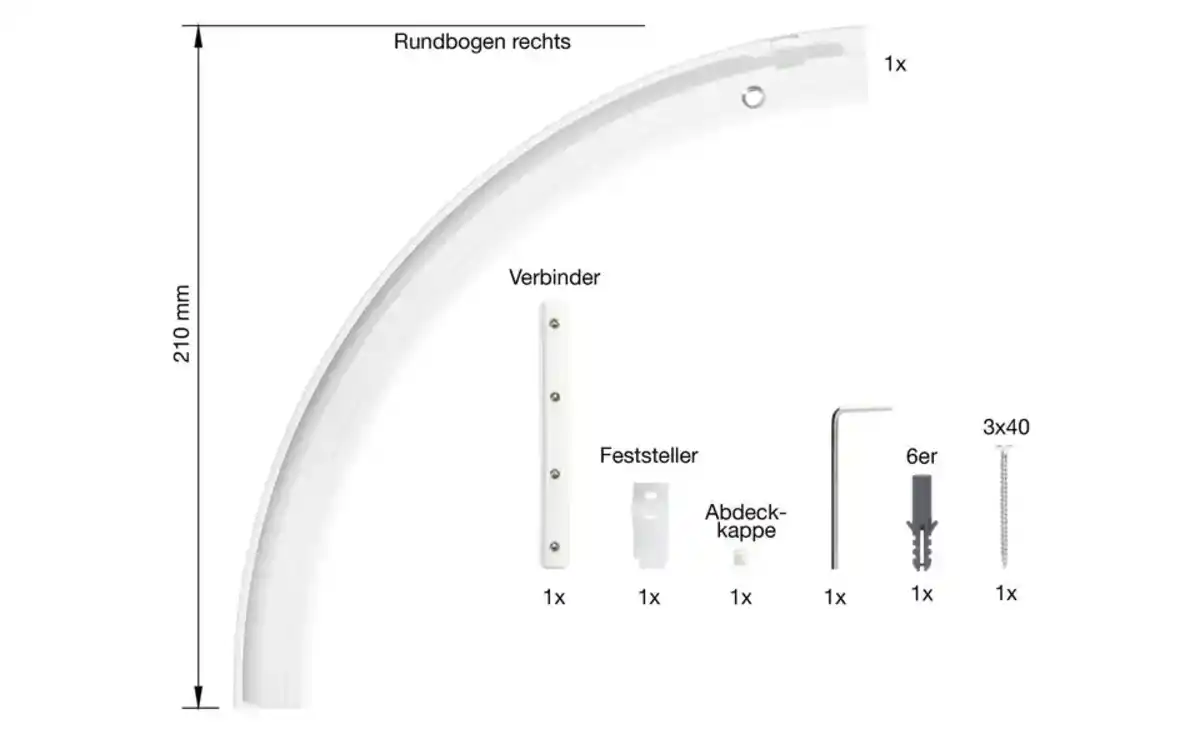 Bild 4 von Mydeco Rundbogen Level auskl. rechts
