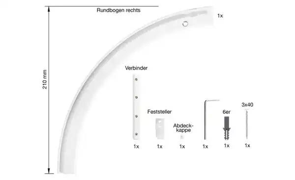Bild 4 von Mydeco Rundbogen Level auskl. rechts
