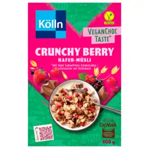 Kölln Crunchy Berry Hafer-Müsli VeganChocTaste vegan 400g