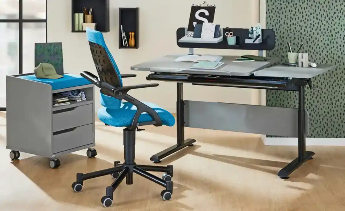 Bild 1 von PAIDI Kinder- und Jugenddrehstuhl Tio Black