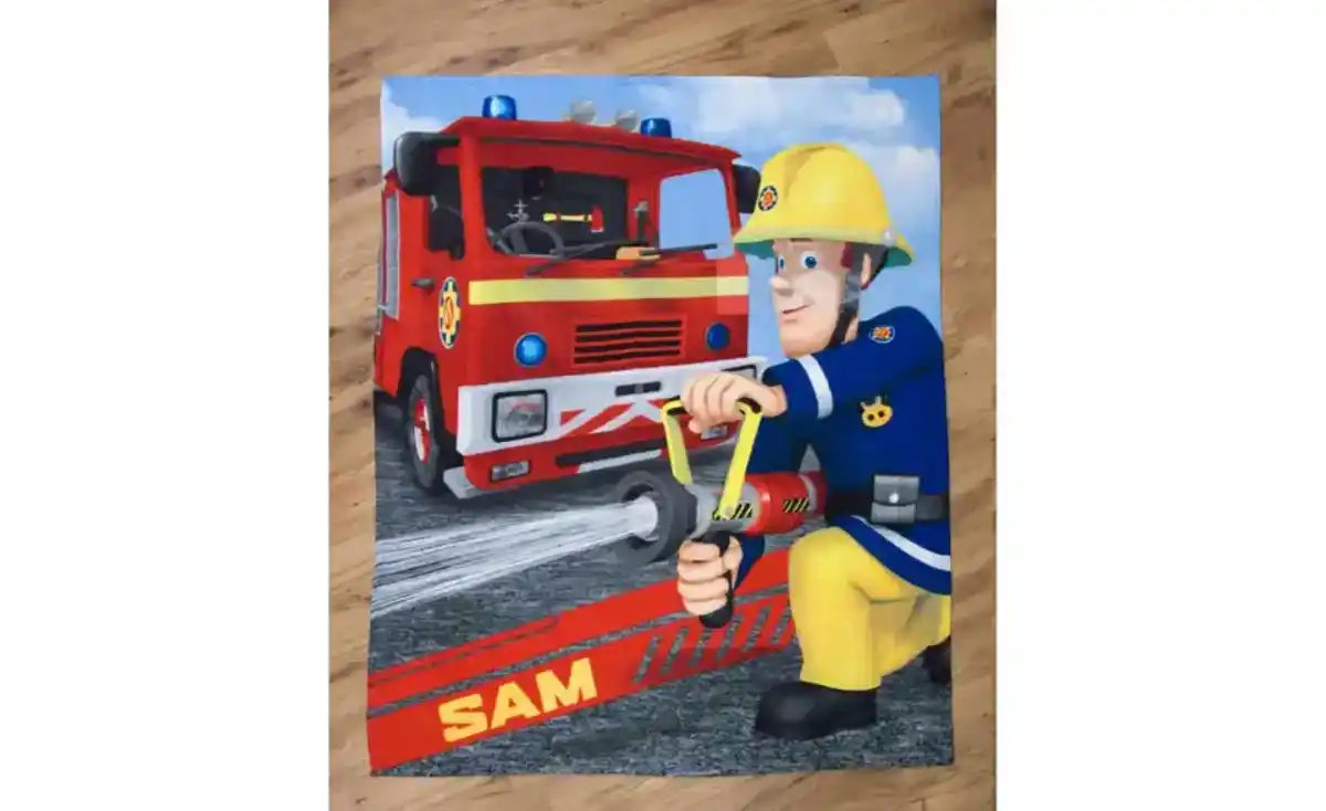 Bild 1 von Herding Plaid Feuerwehrmann Sam