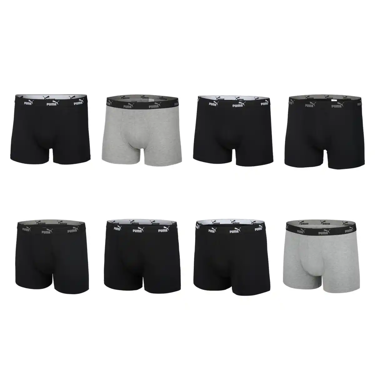 Bild 1 von PUMA Herren-Retroboxer, 4-St.-Packg.