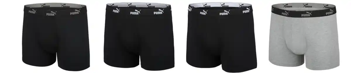 Bild 3 von PUMA Herren-Retroboxer, 4-St.-Packg.