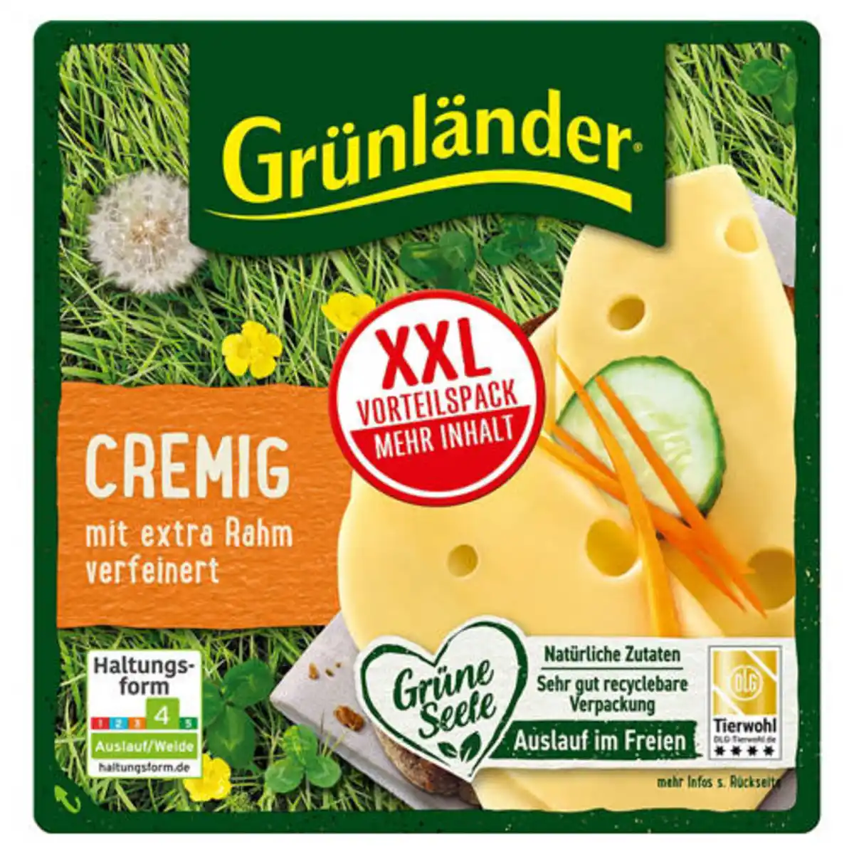 Bild 1 von GRÜNLÄNDER XXL 210 g, cremig