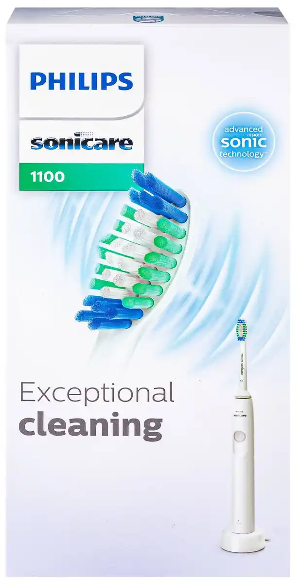 Bild 1 von PHILIPS Elektrische Zahnbürste Sonicare Series 1100, Packg.
