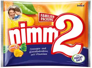STORCK Nimm2 Fruchtbonbons, Soft oder Lollies, 200 - 429-g-Packg.