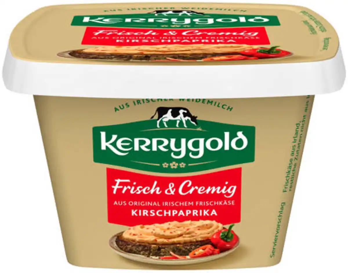 Bild 1 von KERRYGOLD Frischkäse 150 g, Kirschpaprika