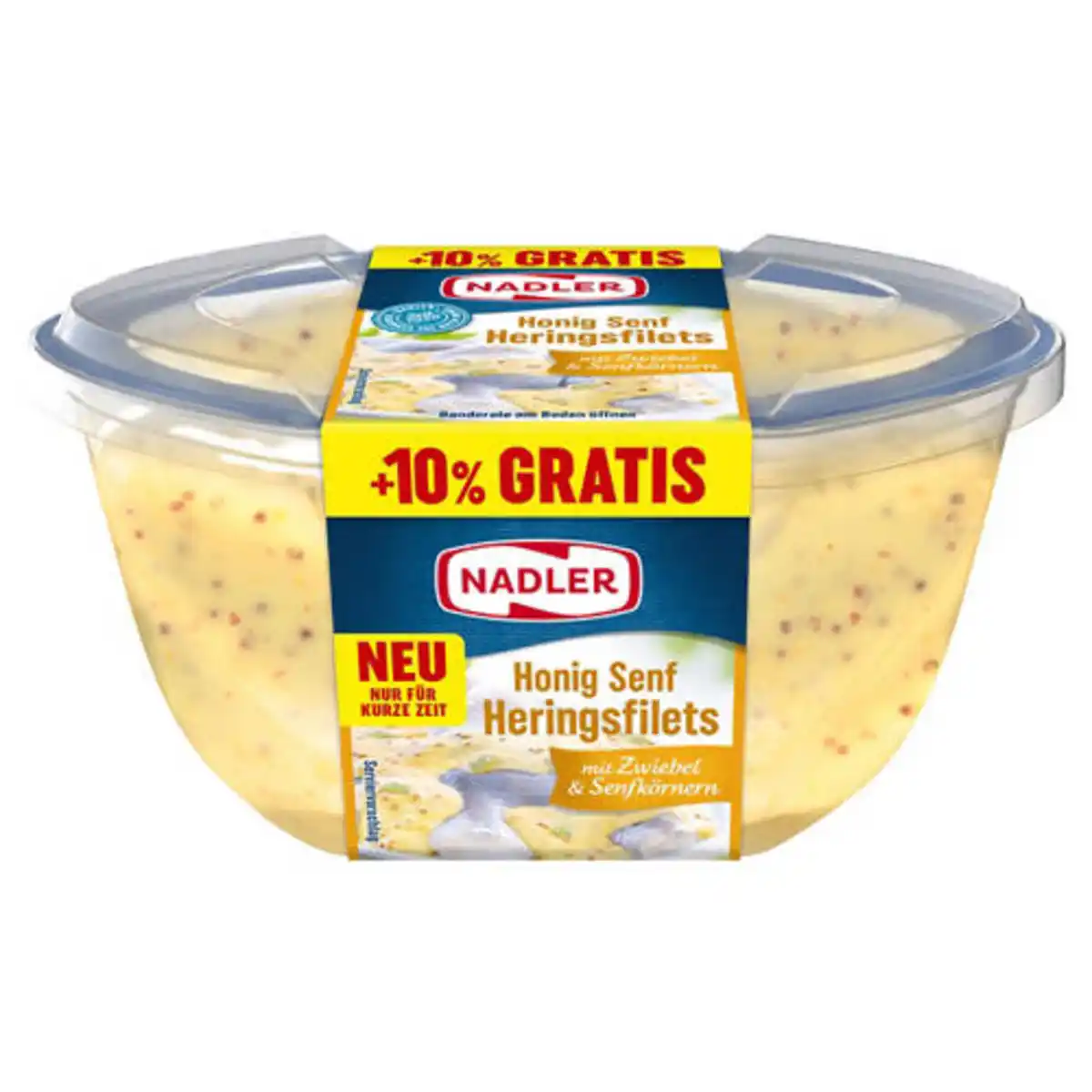Bild 1 von NADLER Sahne Heringsfilets 440 g, Honig-Senf Sauce
