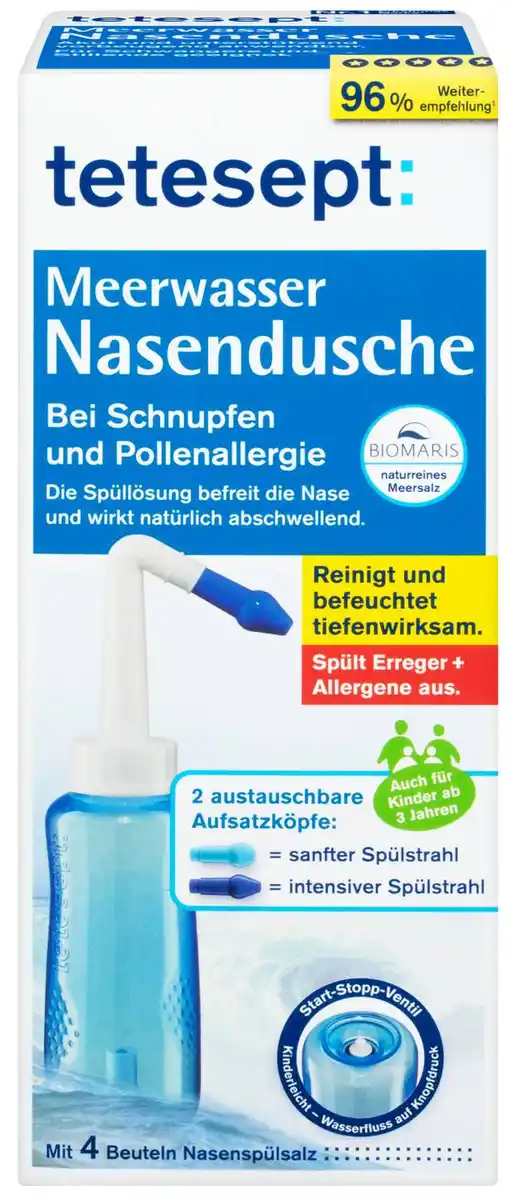 Bild 1 von TETESEPT Meerwasser-Nasendusche, Stück