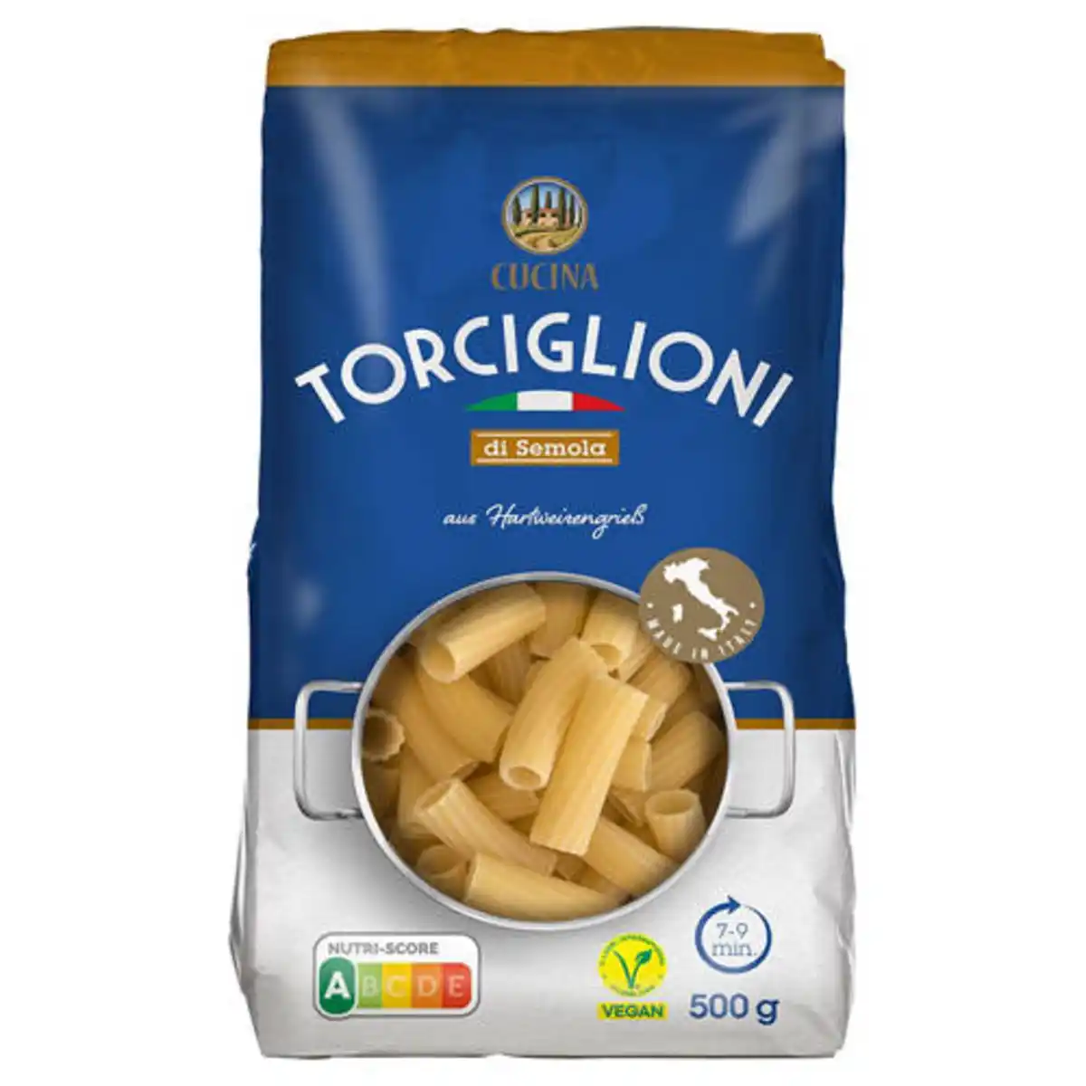 Bild 1 von CUCINA NOBILE Italienische Pastaspezialitäten 500 g, Torciglioni semola