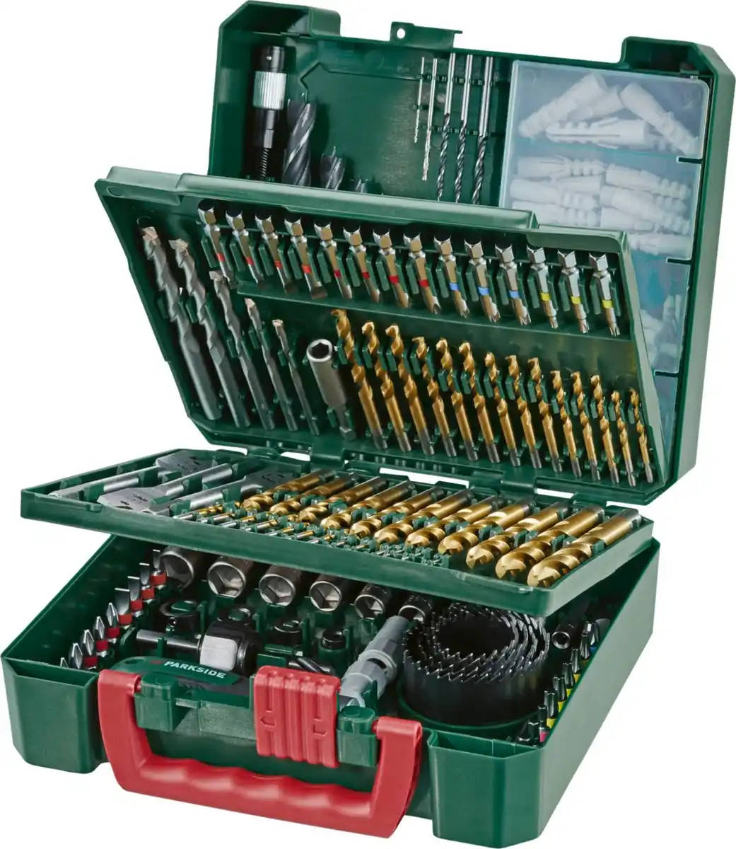 Bild 1 von PARKSIDE® Bohrer-Bit-Set 204-teilig, 204-teilig