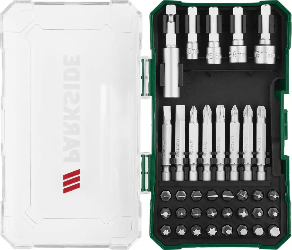 Bild 1 von PARKSIDE® Bitschrauber-Set »PBB 4 C2«, 37-teilig