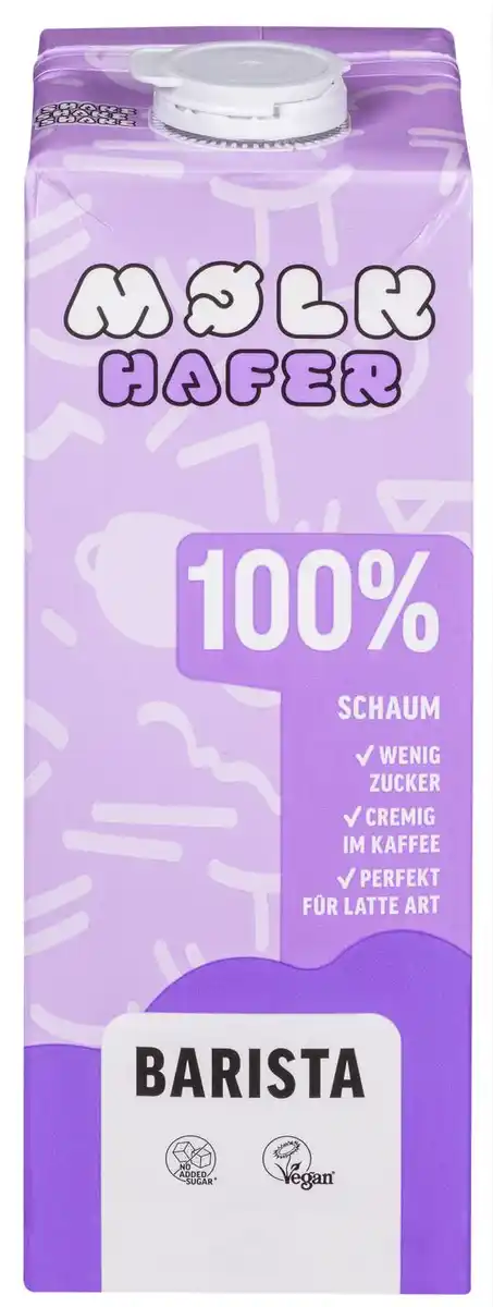 Bild 1 von MØLK Haferdrink Barista, 1-l-Packg.